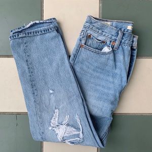 LEVI wedgie straight jeans